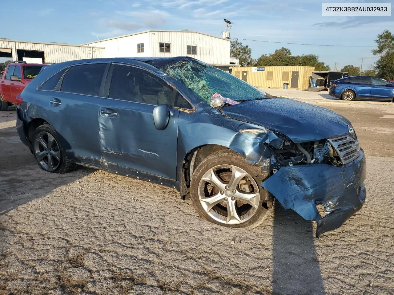 2010 Toyota Venza VIN: 4T3ZK3BB2AU032933 Lot: 74446054