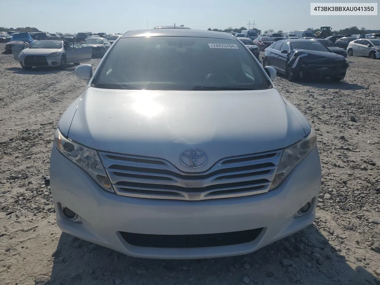 2010 Toyota Venza VIN: 4T3BK3BBXAU041350 Lot: 74475764