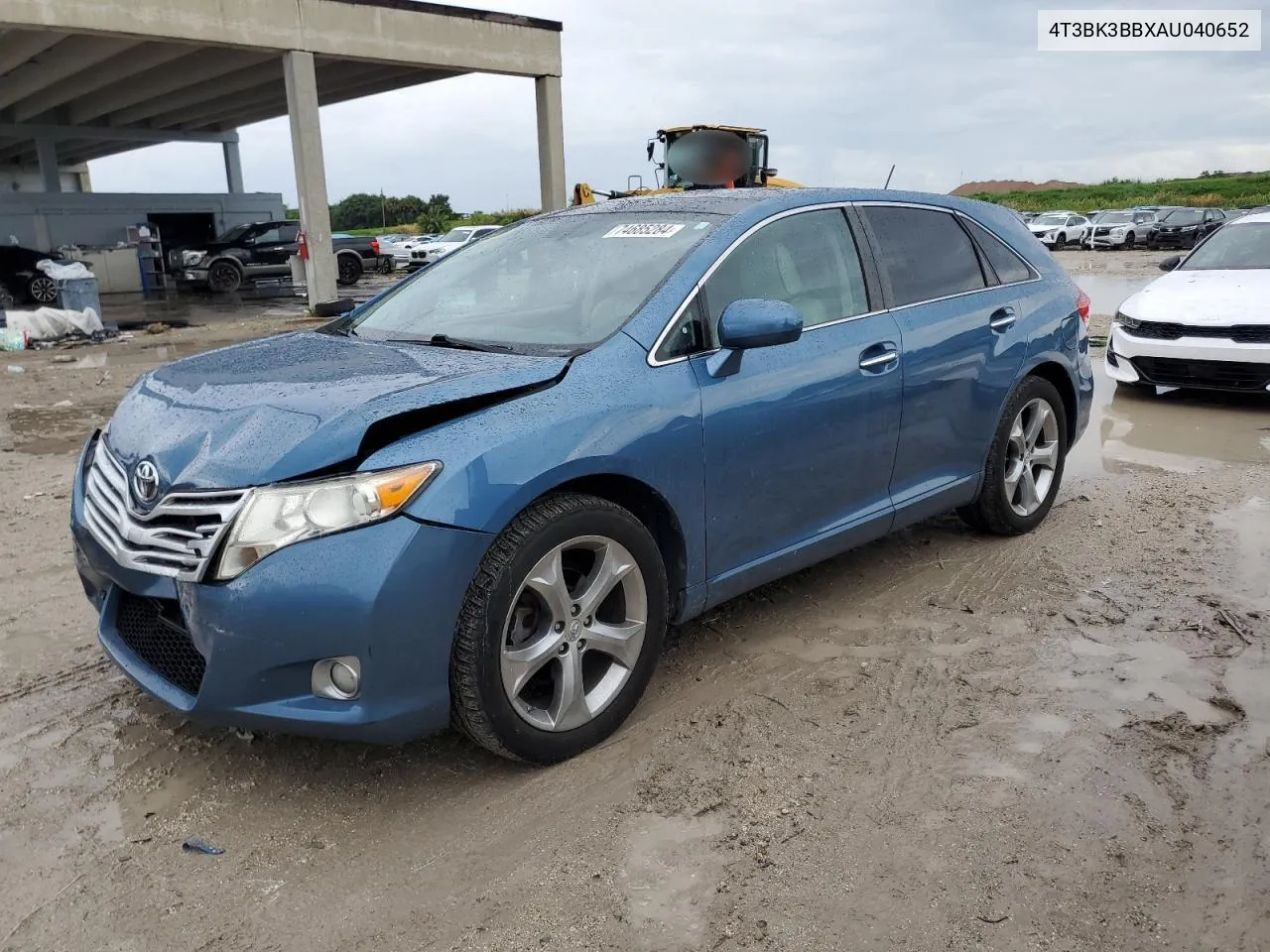 2010 Toyota Venza VIN: 4T3BK3BBXAU040652 Lot: 74685284