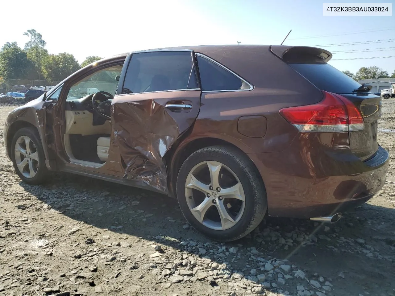 2010 Toyota Venza VIN: 4T3ZK3BB3AU033024 Lot: 74697564