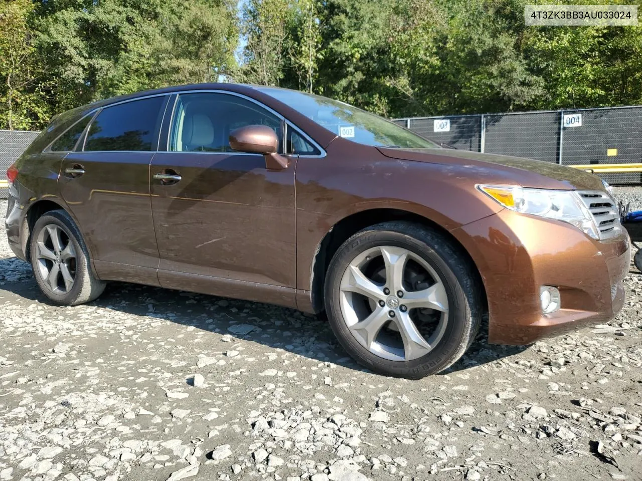 2010 Toyota Venza VIN: 4T3ZK3BB3AU033024 Lot: 74697564