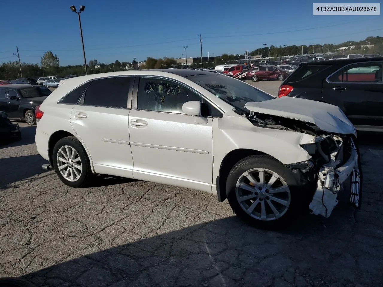 2010 Toyota Venza VIN: 4T3ZA3BBXAU028678 Lot: 74702024