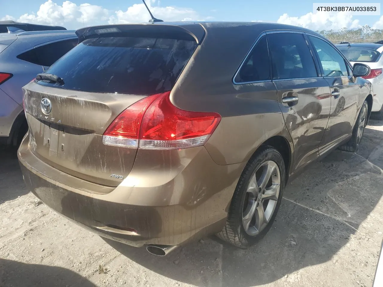 2010 Toyota Venza VIN: 4T3BK3BB7AU033853 Lot: 74768004