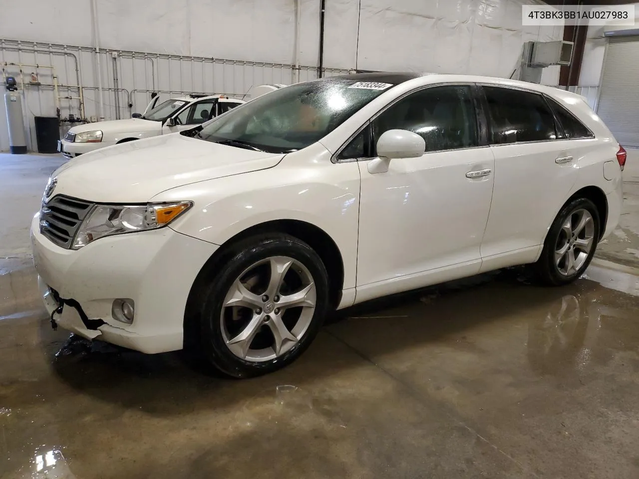 2010 Toyota Venza VIN: 4T3BK3BB1AU027983 Lot: 75183344