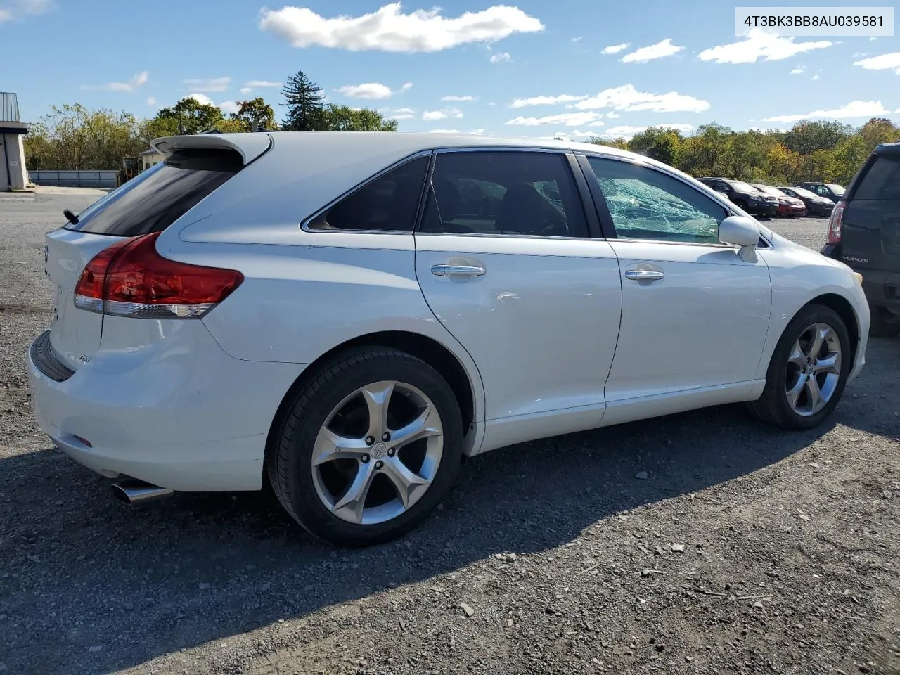 2010 Toyota Venza VIN: 4T3BK3BB8AU039581 Lot: 75659444