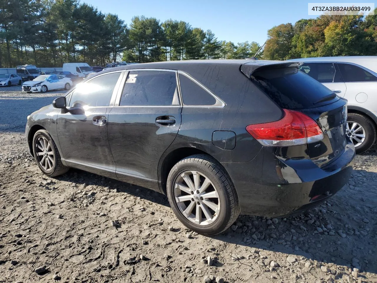 2010 Toyota Venza VIN: 4T3ZA3BB2AU033499 Lot: 75696494