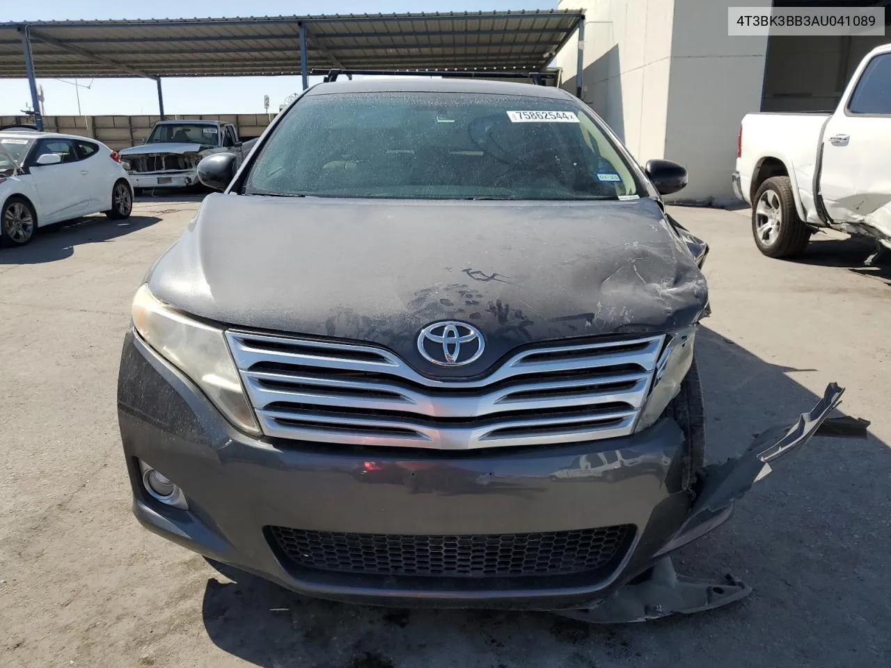 2010 Toyota Venza VIN: 4T3BK3BB3AU041089 Lot: 75862544