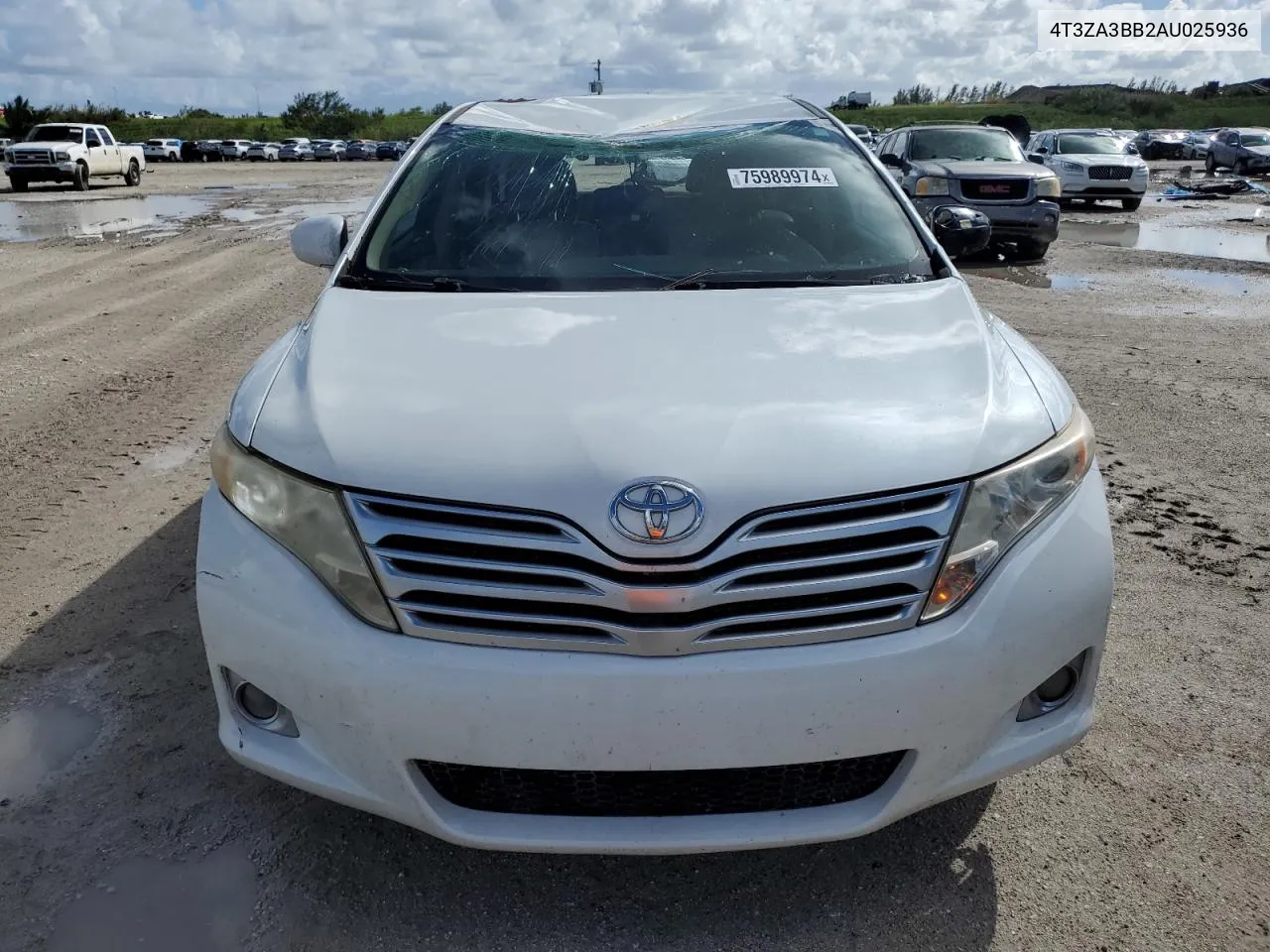 2010 Toyota Venza VIN: 4T3ZA3BB2AU025936 Lot: 75989974