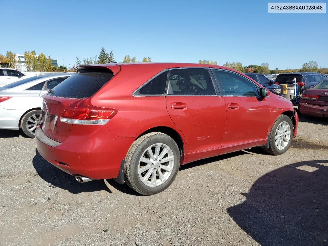 2010 Toyota Venza VIN: 4T3ZA3BBXAU028048 Lot: 76048804