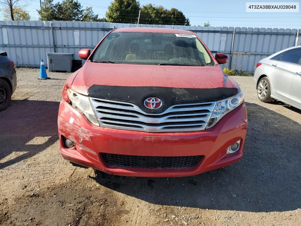 2010 Toyota Venza VIN: 4T3ZA3BBXAU028048 Lot: 76048804