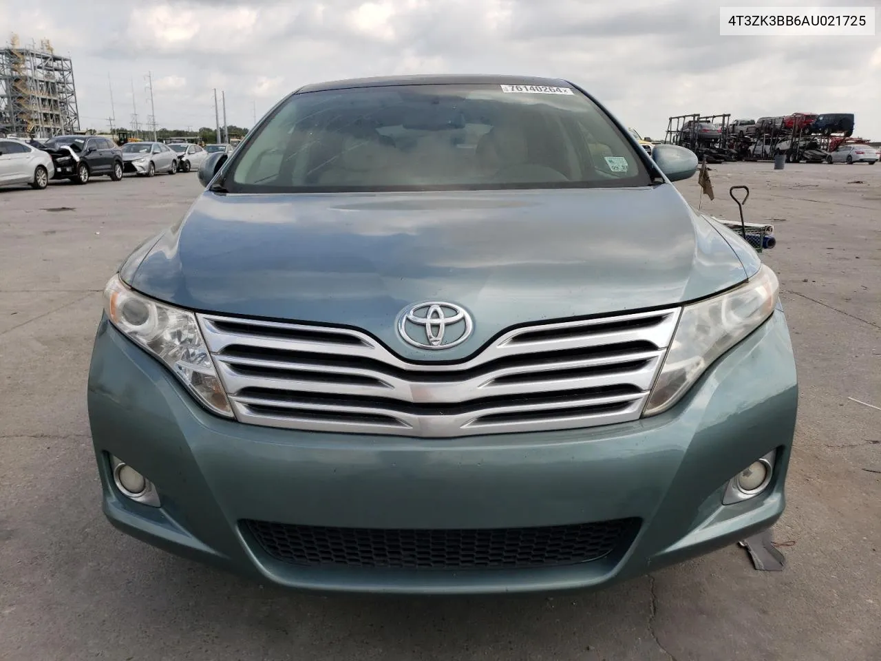 2010 Toyota Venza VIN: 4T3ZK3BB6AU021725 Lot: 76140264