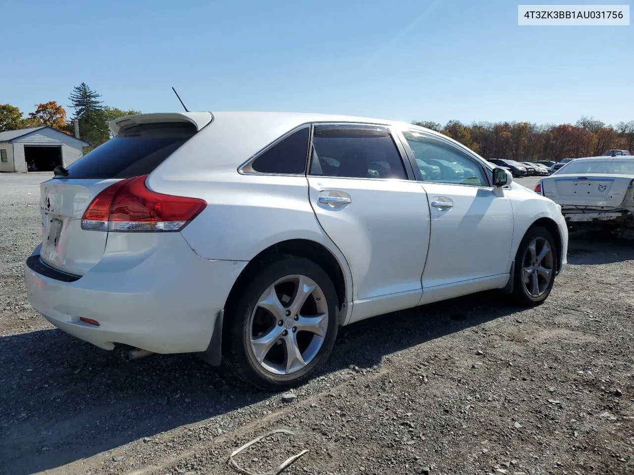 2010 Toyota Venza VIN: 4T3ZK3BB1AU031756 Lot: 77200354