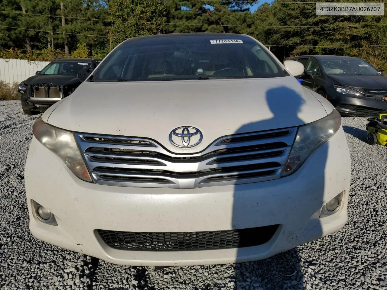 2010 Toyota Venza VIN: 4T3ZK3BB7AU026707 Lot: 77209394