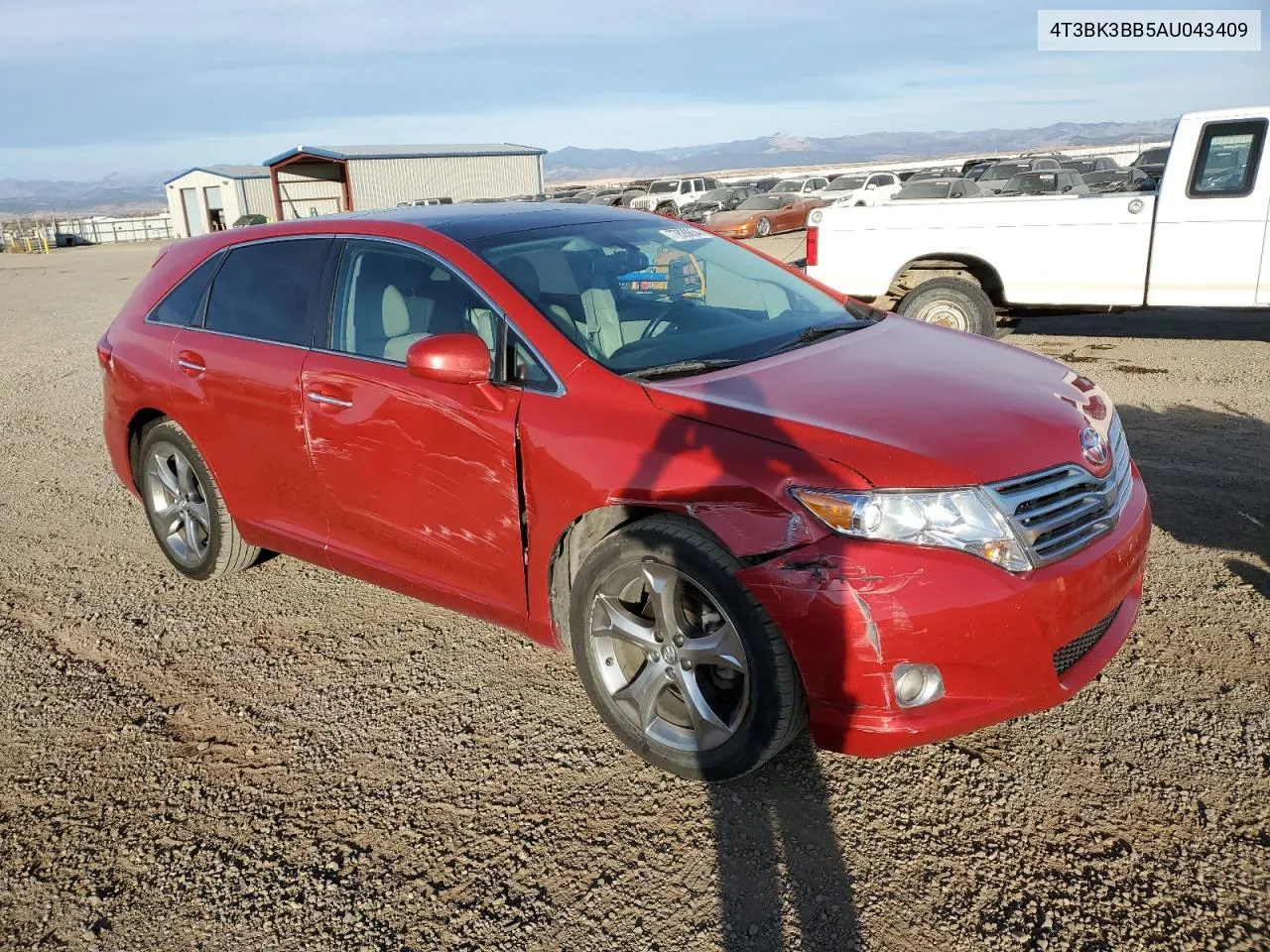 2010 Toyota Venza VIN: 4T3BK3BB5AU043409 Lot: 77826854