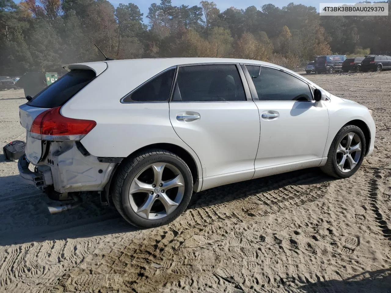 2010 Toyota Venza VIN: 4T3BK3BB0AU029370 Lot: 78020974