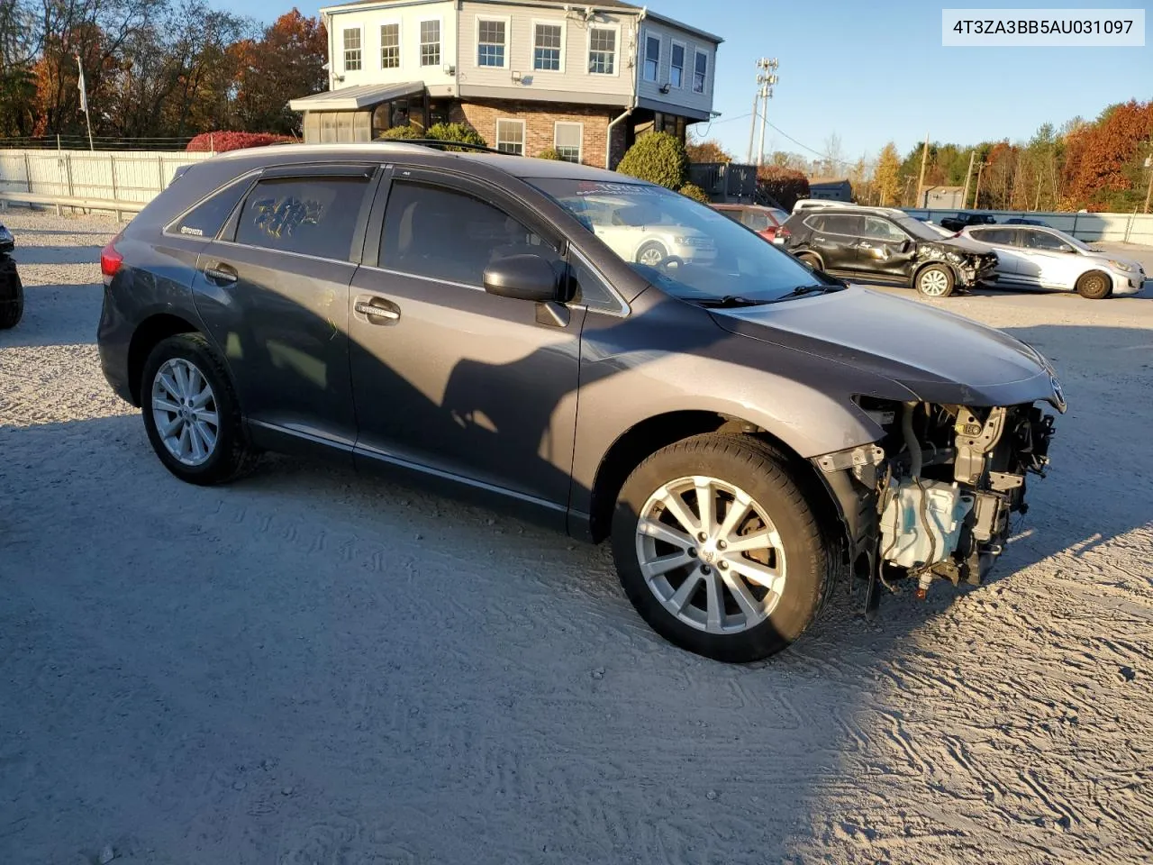 2010 Toyota Venza VIN: 4T3ZA3BB5AU031097 Lot: 78036544