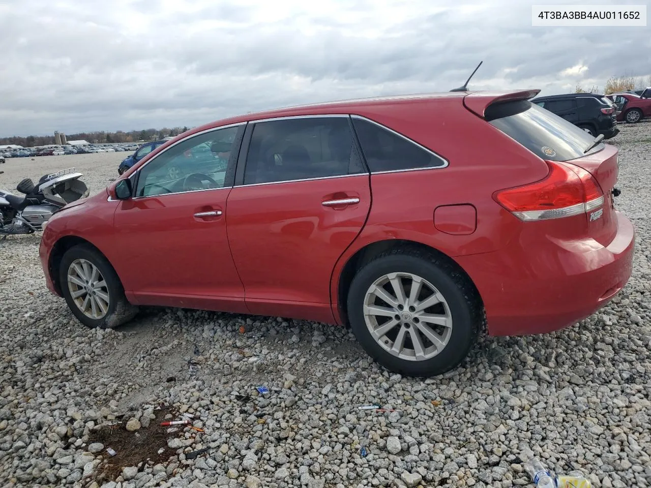 2010 Toyota Venza VIN: 4T3BA3BB4AU011652 Lot: 79445654