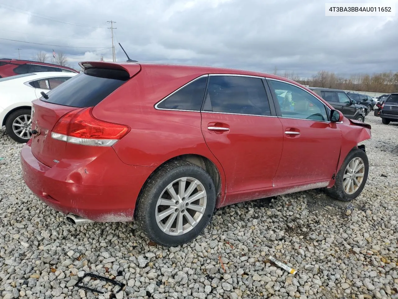 2010 Toyota Venza VIN: 4T3BA3BB4AU011652 Lot: 79445654