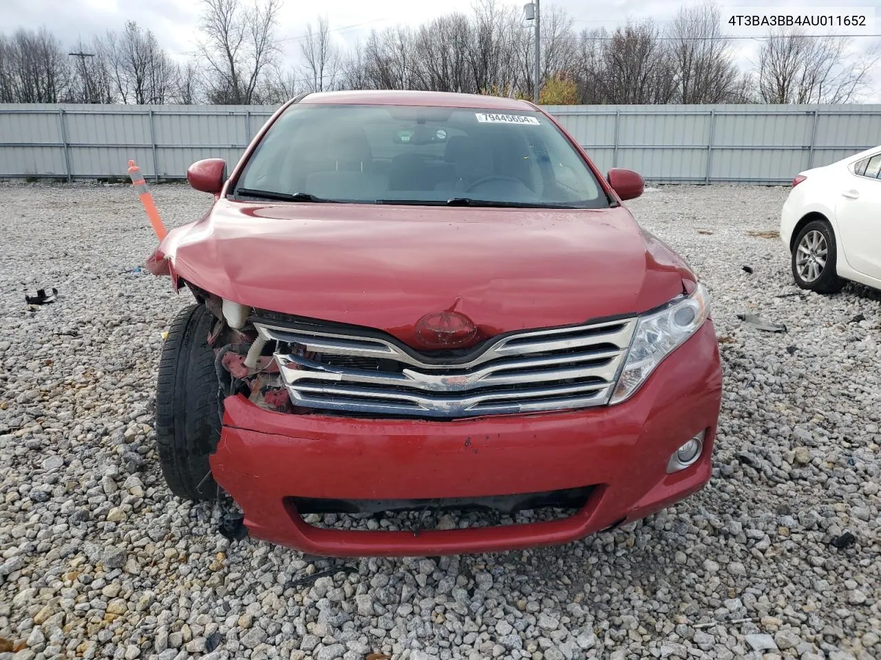 2010 Toyota Venza VIN: 4T3BA3BB4AU011652 Lot: 79445654