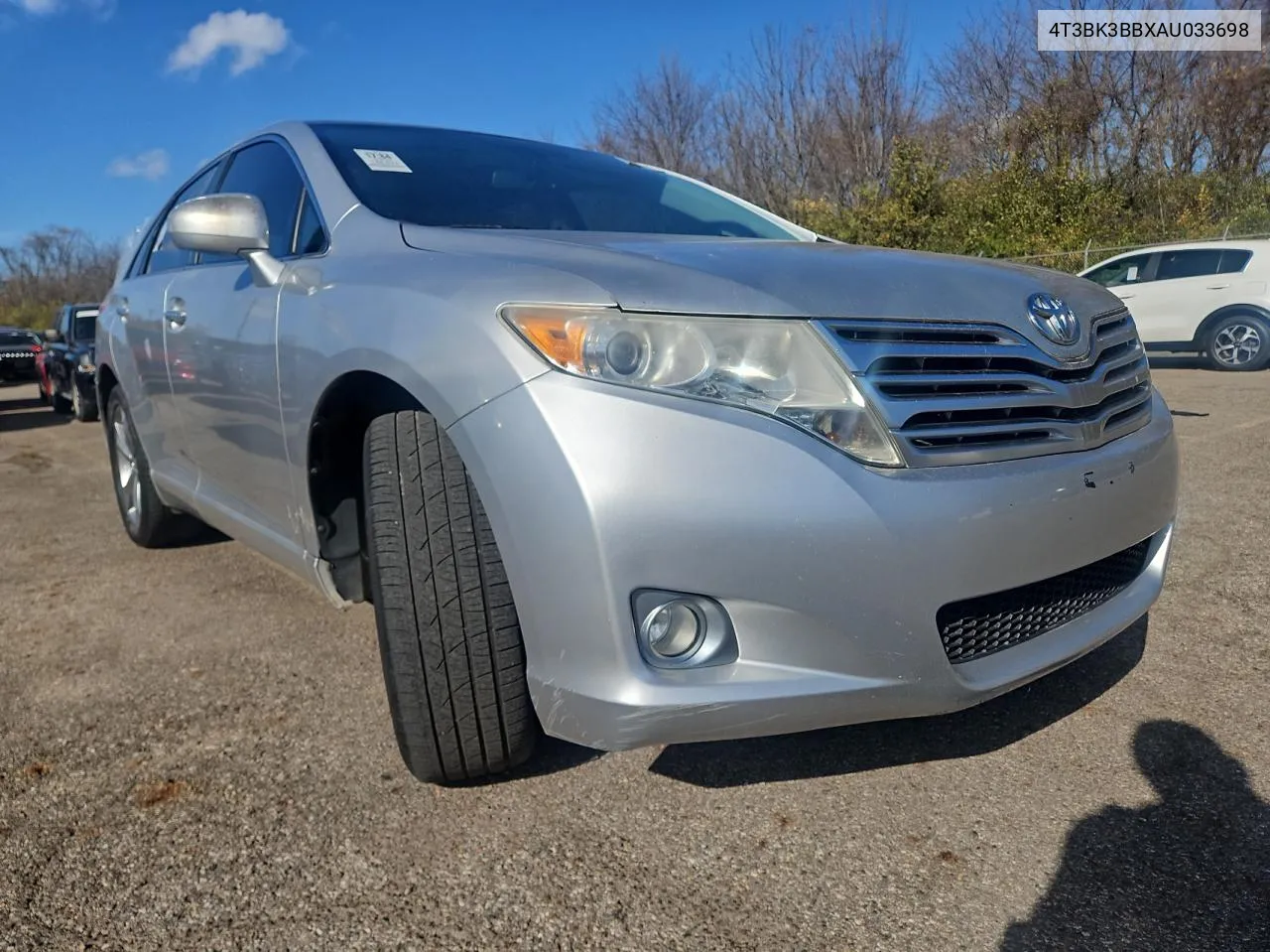 2010 Toyota Venza VIN: 4T3BK3BBXAU033698 Lot: 79664374