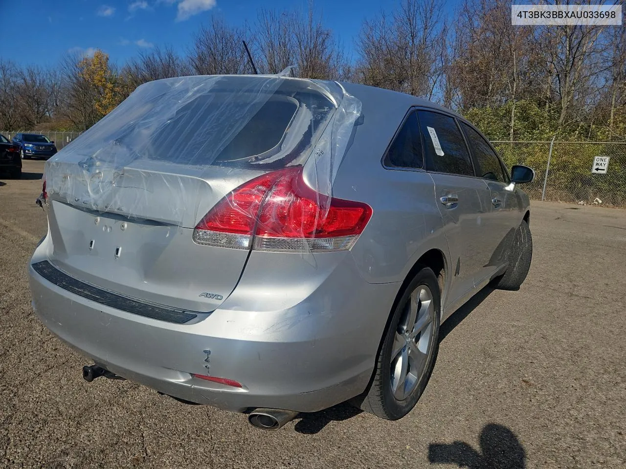 2010 Toyota Venza VIN: 4T3BK3BBXAU033698 Lot: 79664374