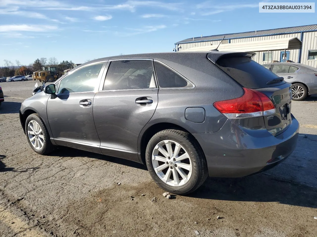 2010 Toyota Venza VIN: 4T3ZA3BB0AU031394 Lot: 79687544