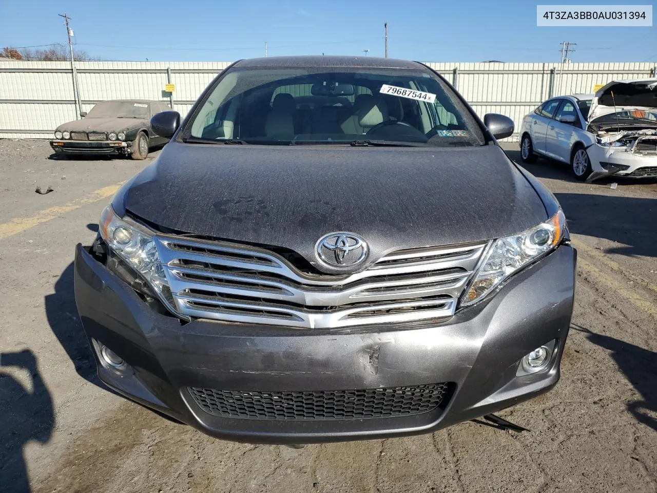 2010 Toyota Venza VIN: 4T3ZA3BB0AU031394 Lot: 79687544