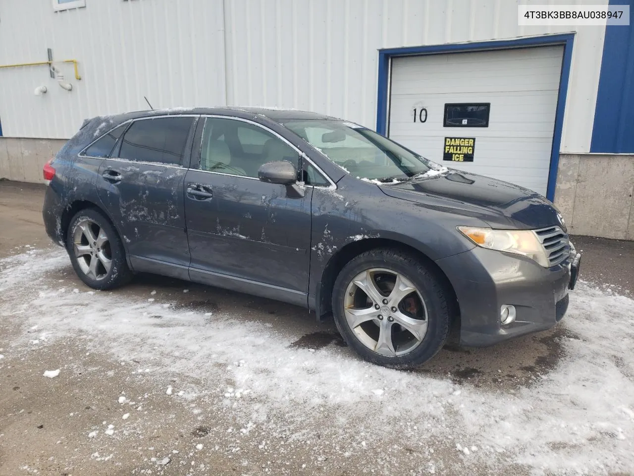 2010 Toyota Venza VIN: 4T3BK3BB8AU038947 Lot: 80115504