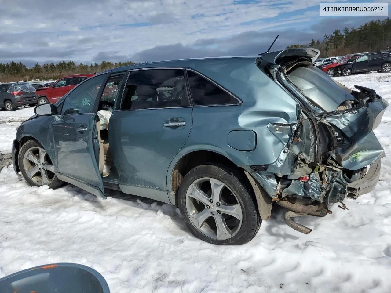 2011 Toyota Venza VIN: 4T3BK3BB9BU056214 Lot: 48363344