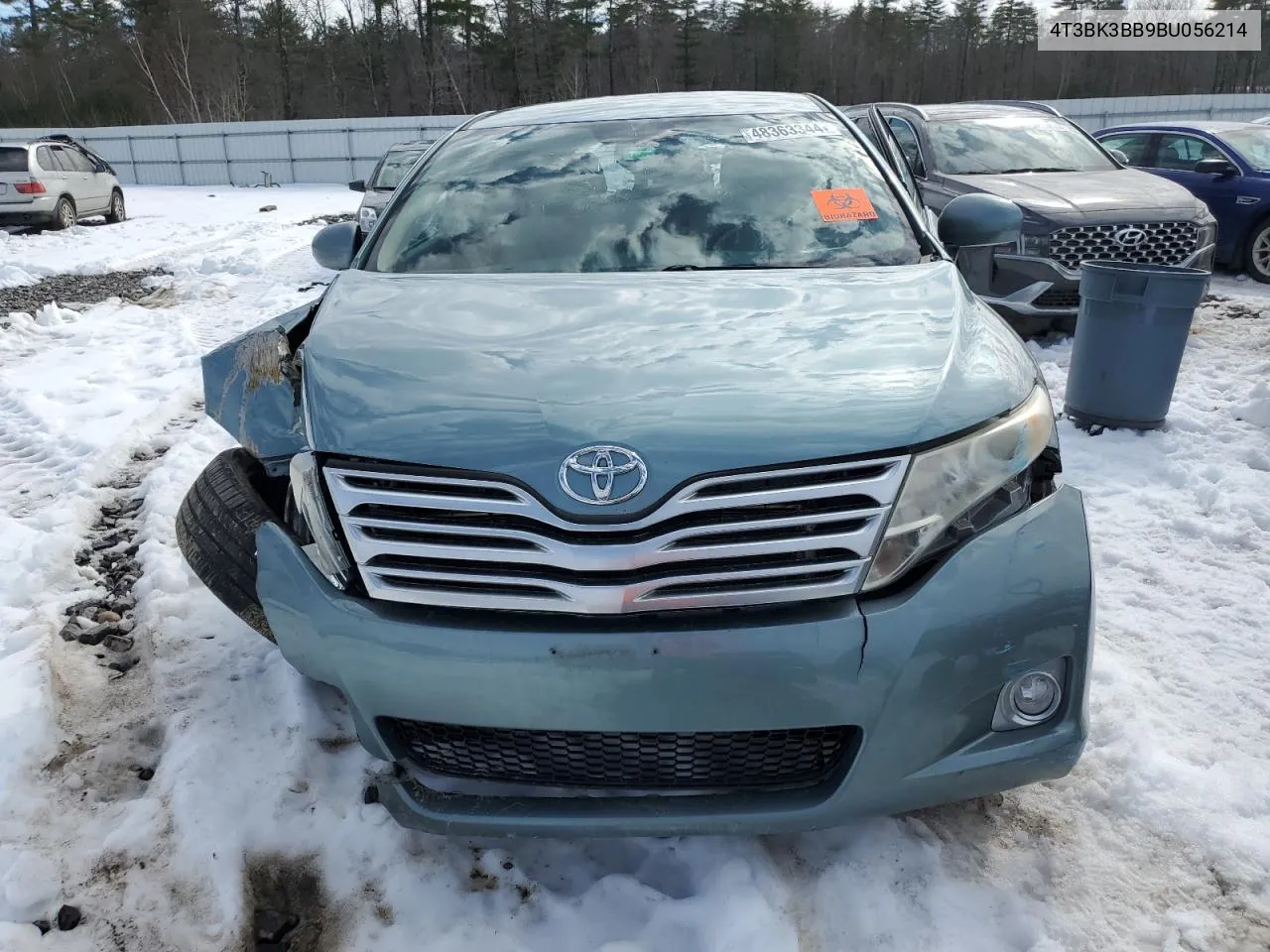 2011 Toyota Venza VIN: 4T3BK3BB9BU056214 Lot: 48363344