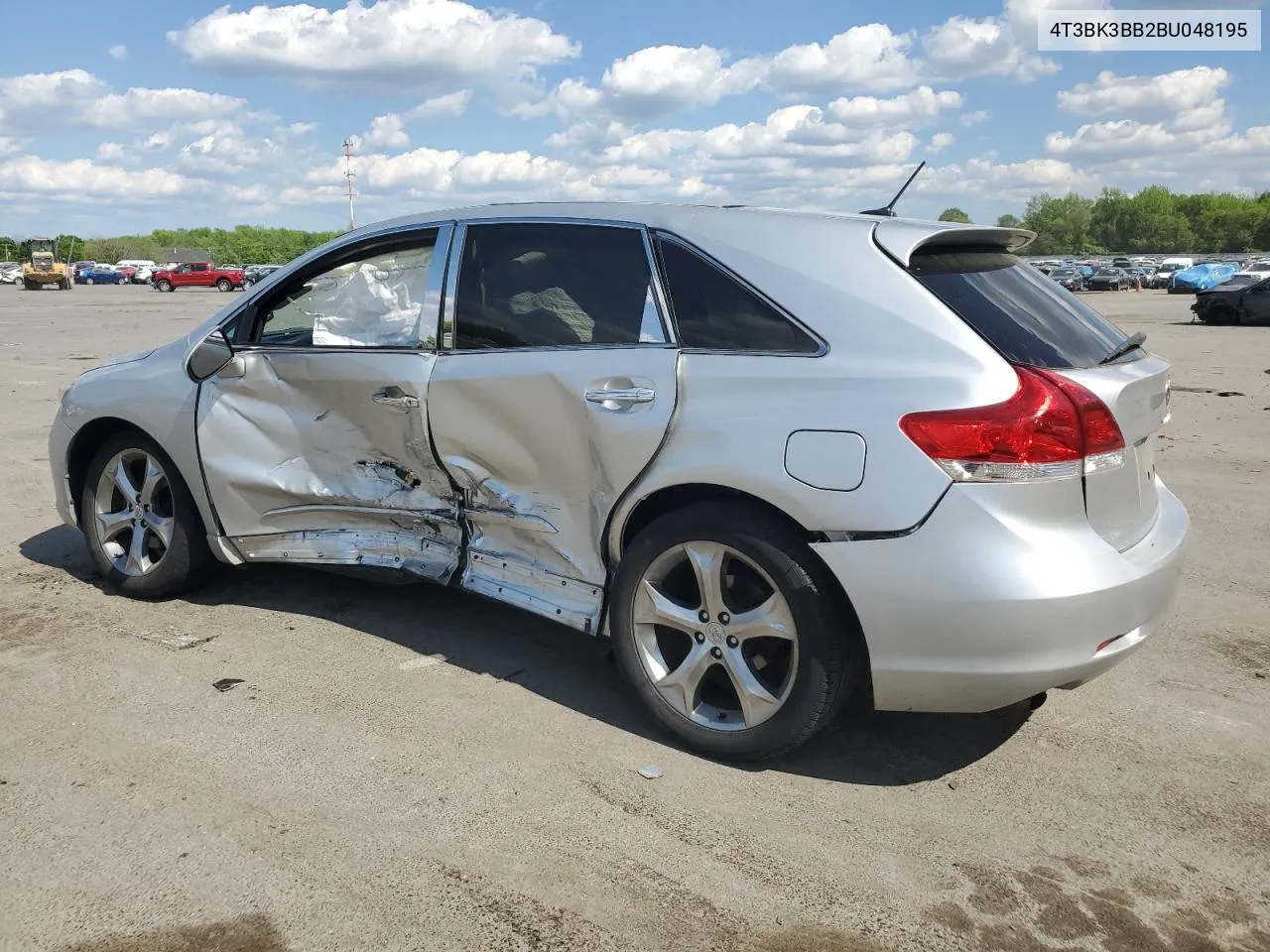 2011 Toyota Venza VIN: 4T3BK3BB2BU048195 Lot: 52892624