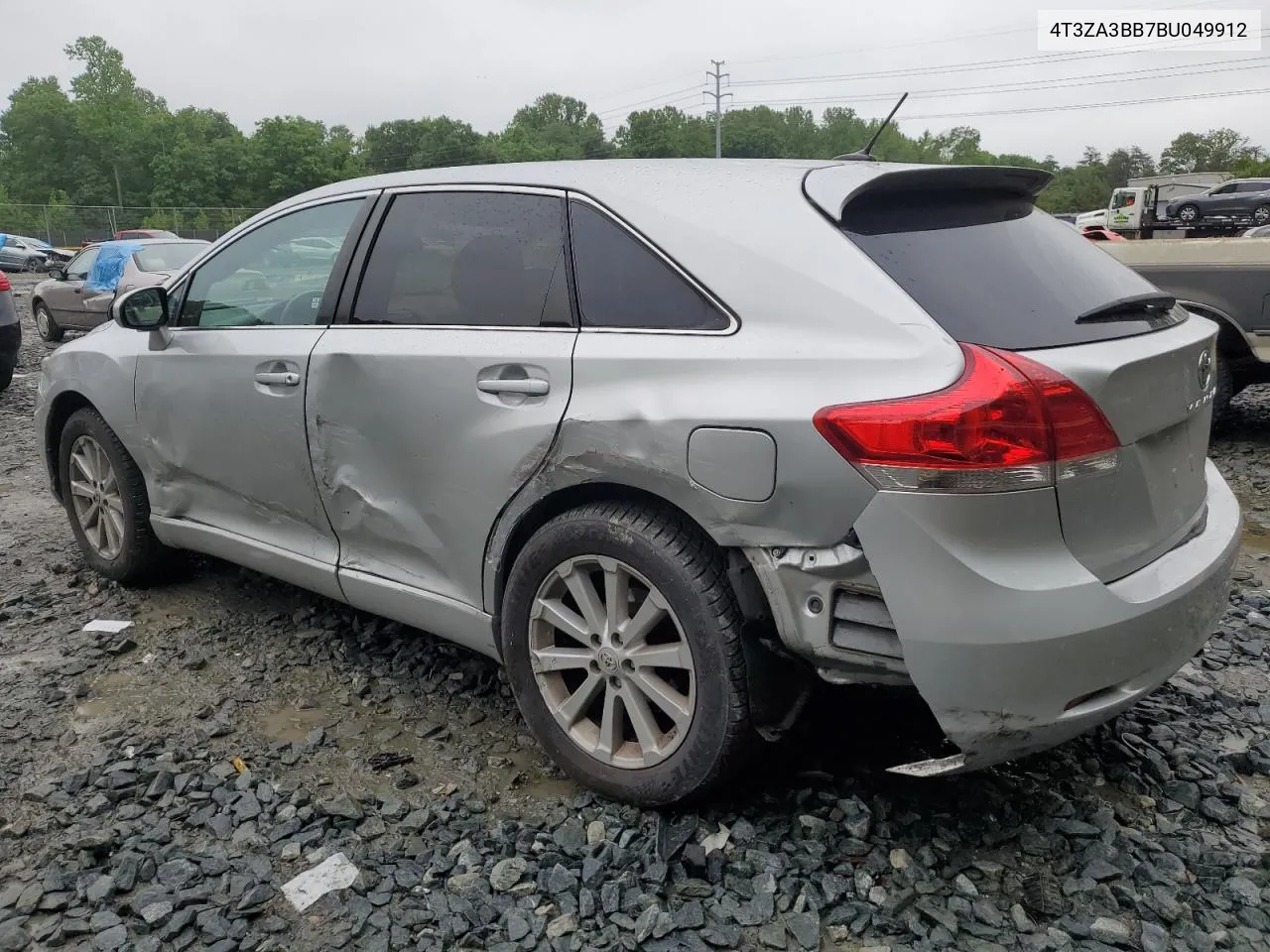 2011 Toyota Venza VIN: 4T3ZA3BB7BU049912 Lot: 54411444