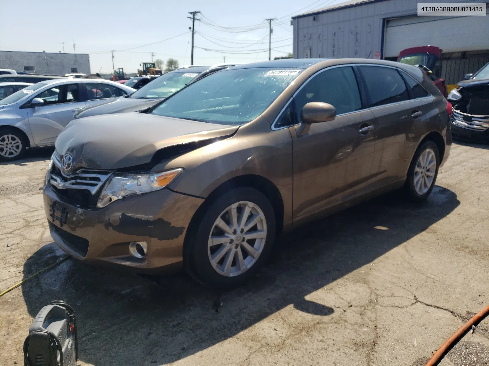 2011 Toyota Venza VIN: 4T3BA3BB0BU021435 Lot: 54797114