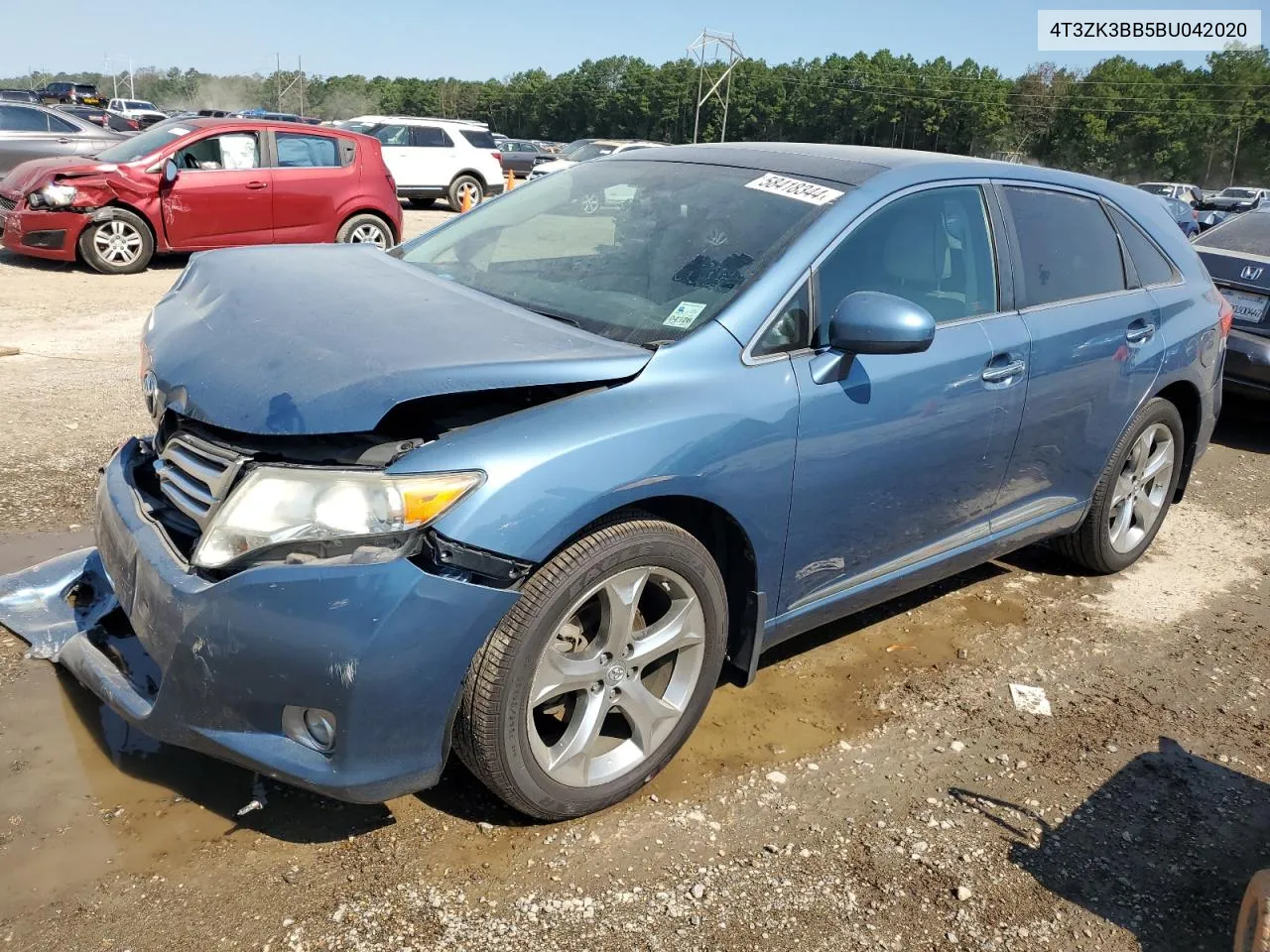 2011 Toyota Venza VIN: 4T3ZK3BB5BU042020 Lot: 58418344