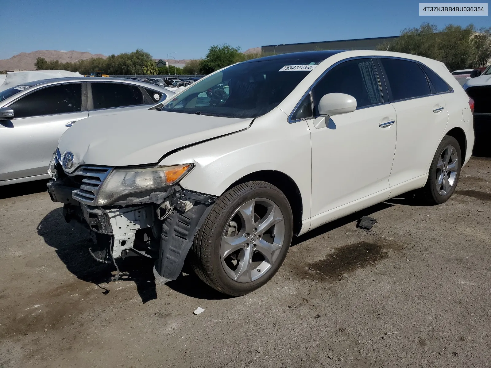 2011 Toyota Venza VIN: 4T3ZK3BB4BU036354 Lot: 60412764