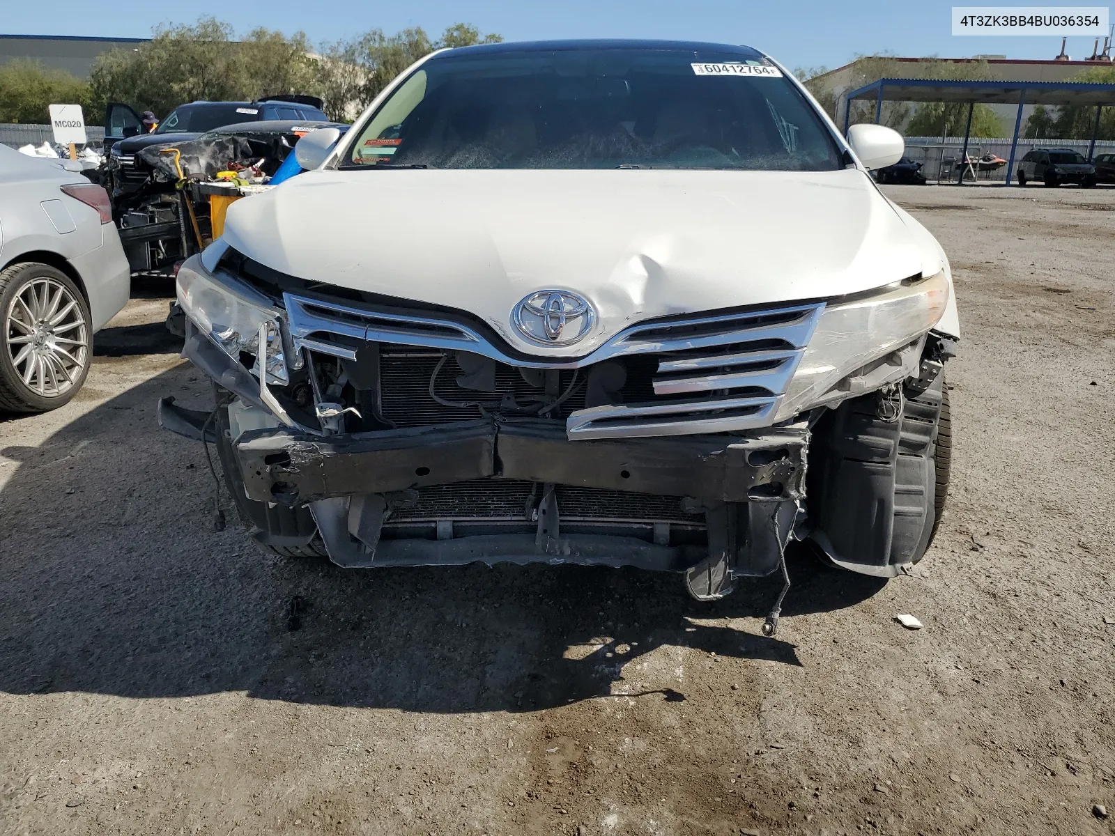 2011 Toyota Venza VIN: 4T3ZK3BB4BU036354 Lot: 60412764