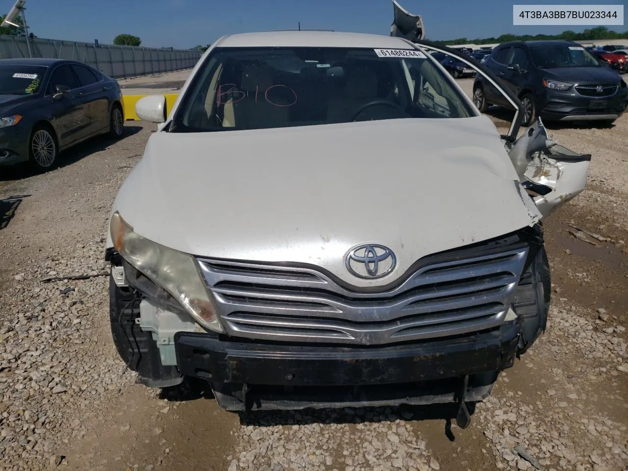 2011 Toyota Venza VIN: 4T3BA3BB7BU023344 Lot: 61486244