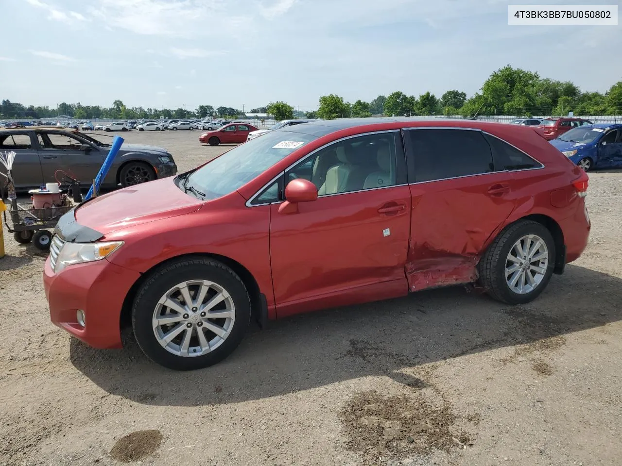 2011 Toyota Venza VIN: 4T3BK3BB7BU050802 Lot: 61563574