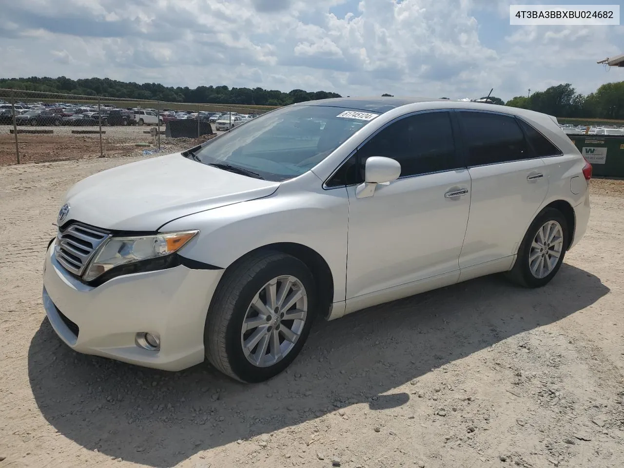 2011 Toyota Venza VIN: 4T3BA3BBXBU024682 Lot: 61745124