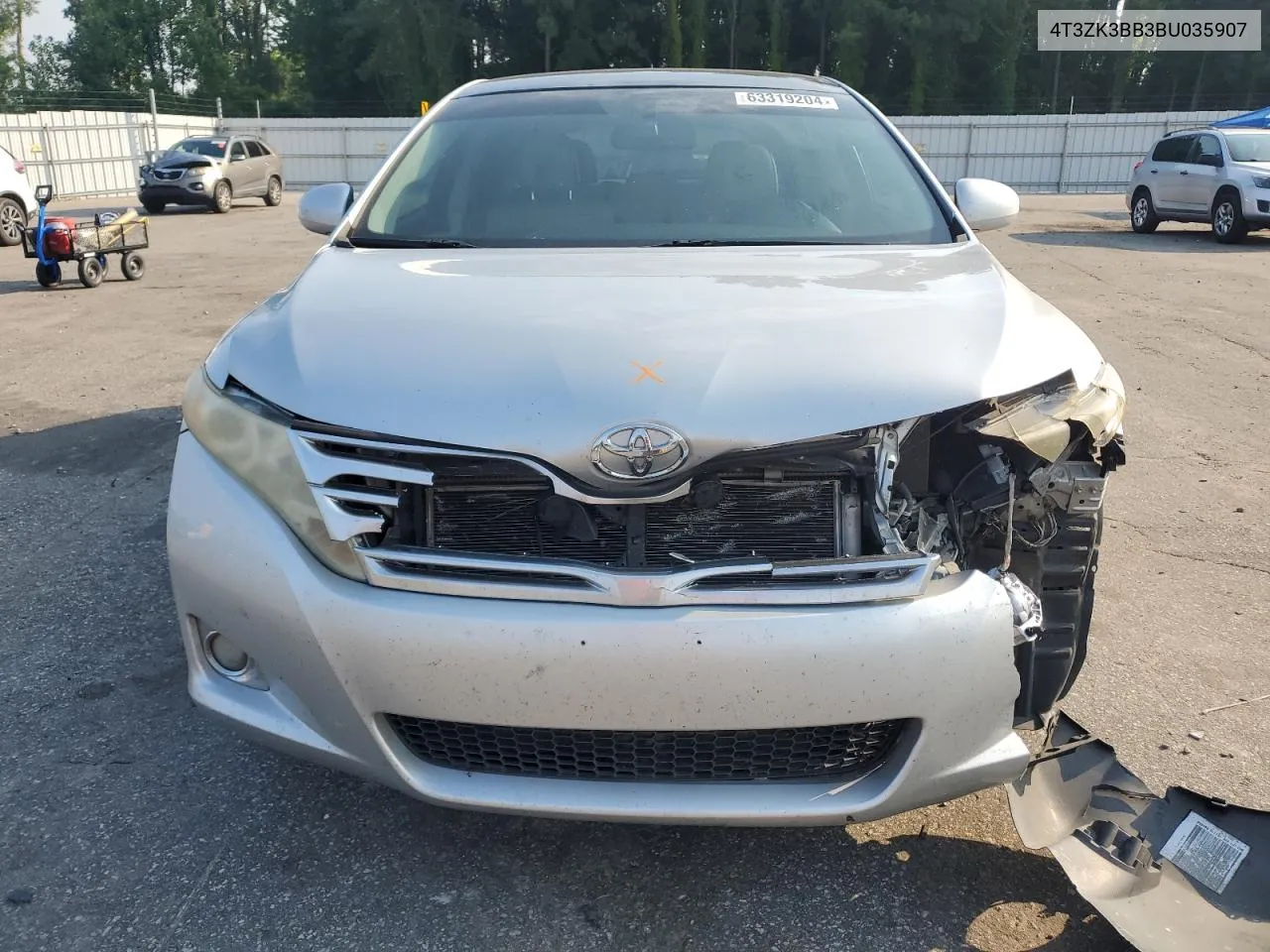 2011 Toyota Venza VIN: 4T3ZK3BB3BU035907 Lot: 63319204