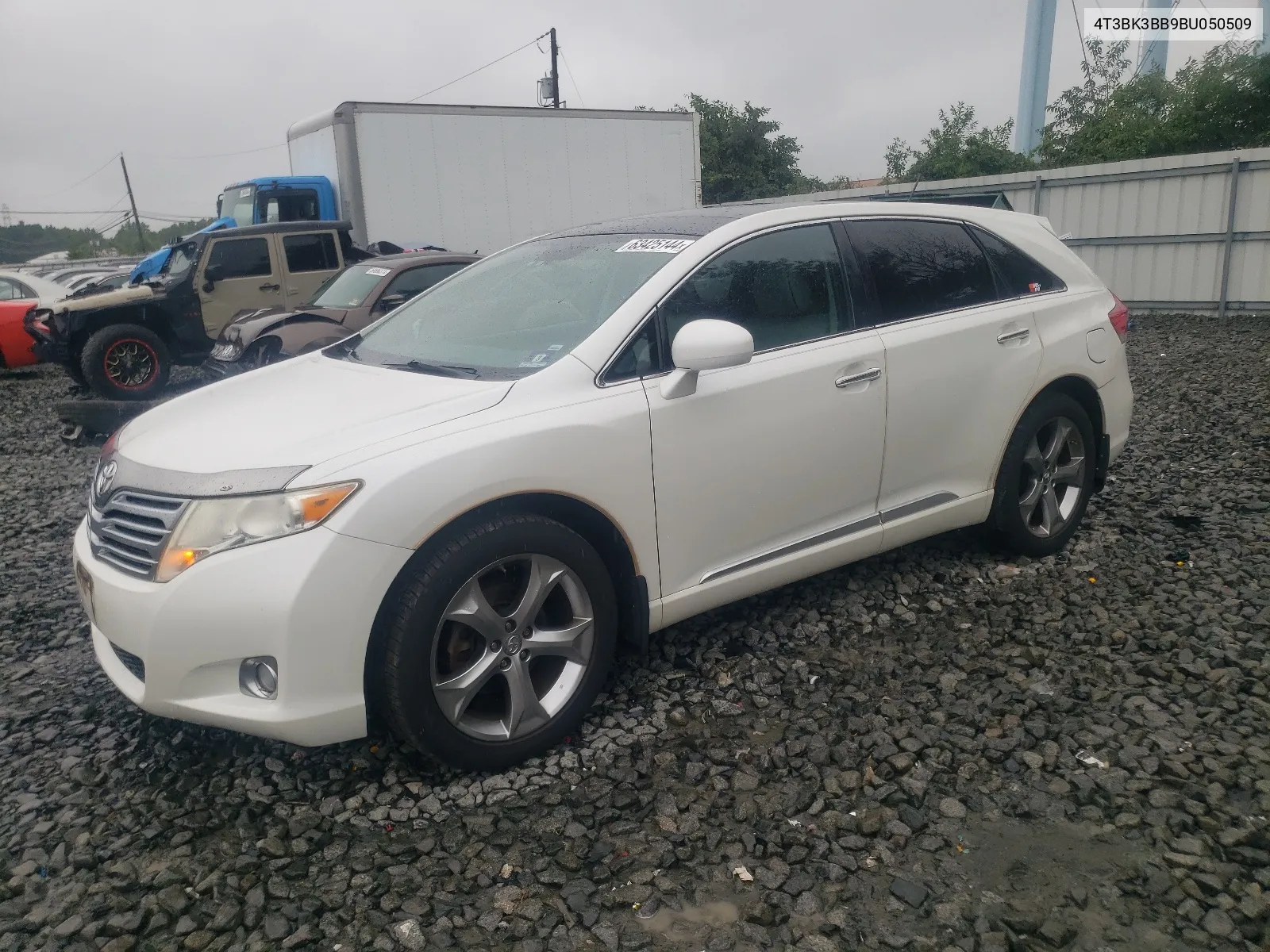 2011 Toyota Venza VIN: 4T3BK3BB9BU050509 Lot: 63425144