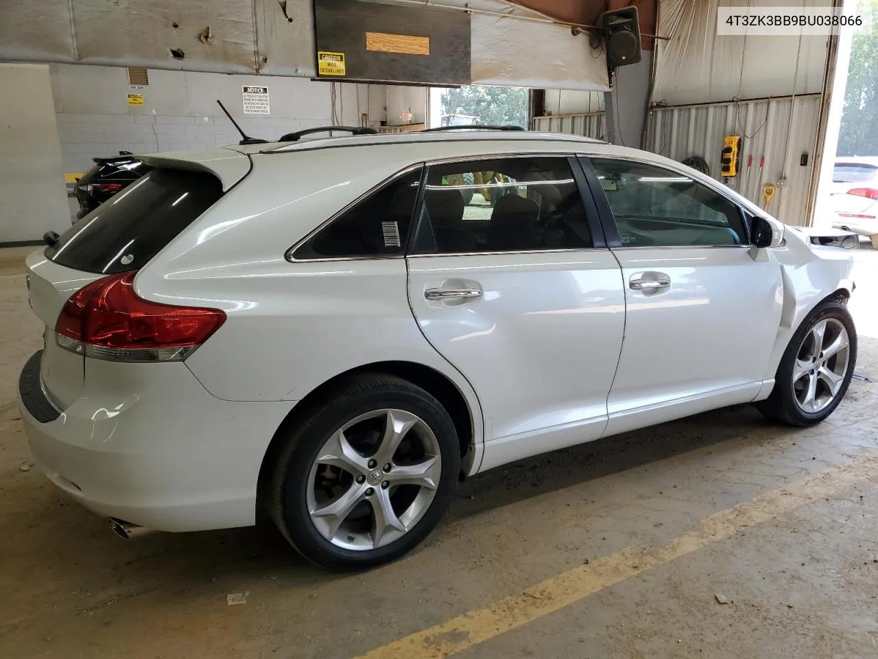 2011 Toyota Venza VIN: 4T3ZK3BB9BU038066 Lot: 68558904