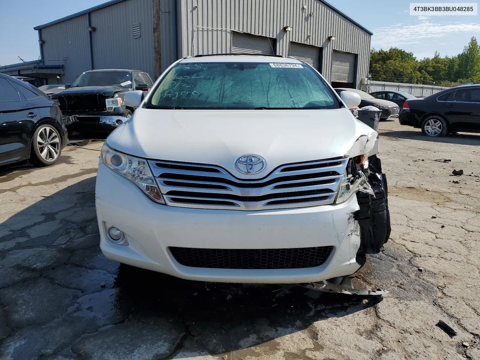 2011 Toyota Venza VIN: 4T3BK3BB3BU048285 Lot: 68836794