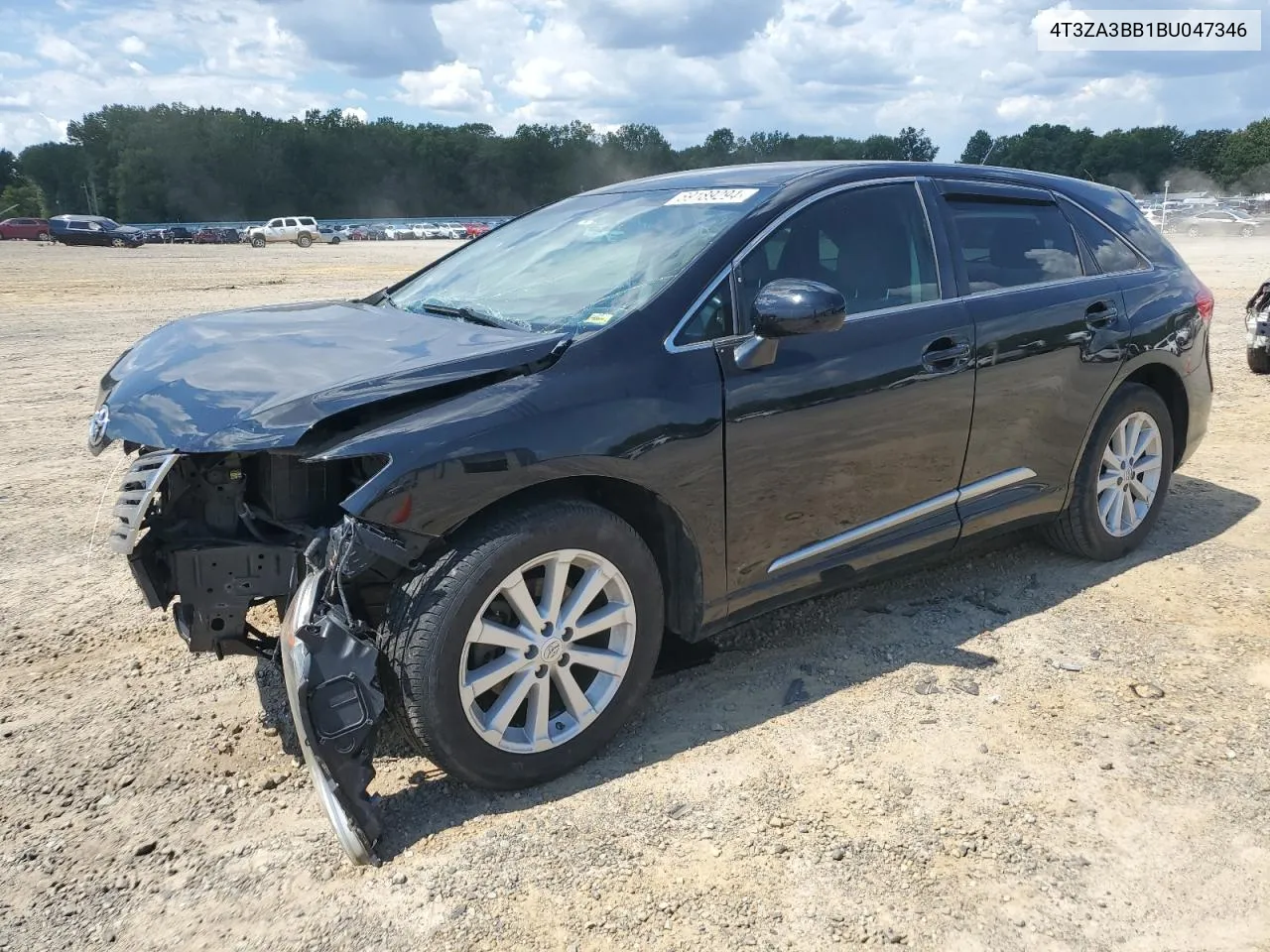 2011 Toyota Venza VIN: 4T3ZA3BB1BU047346 Lot: 69189294