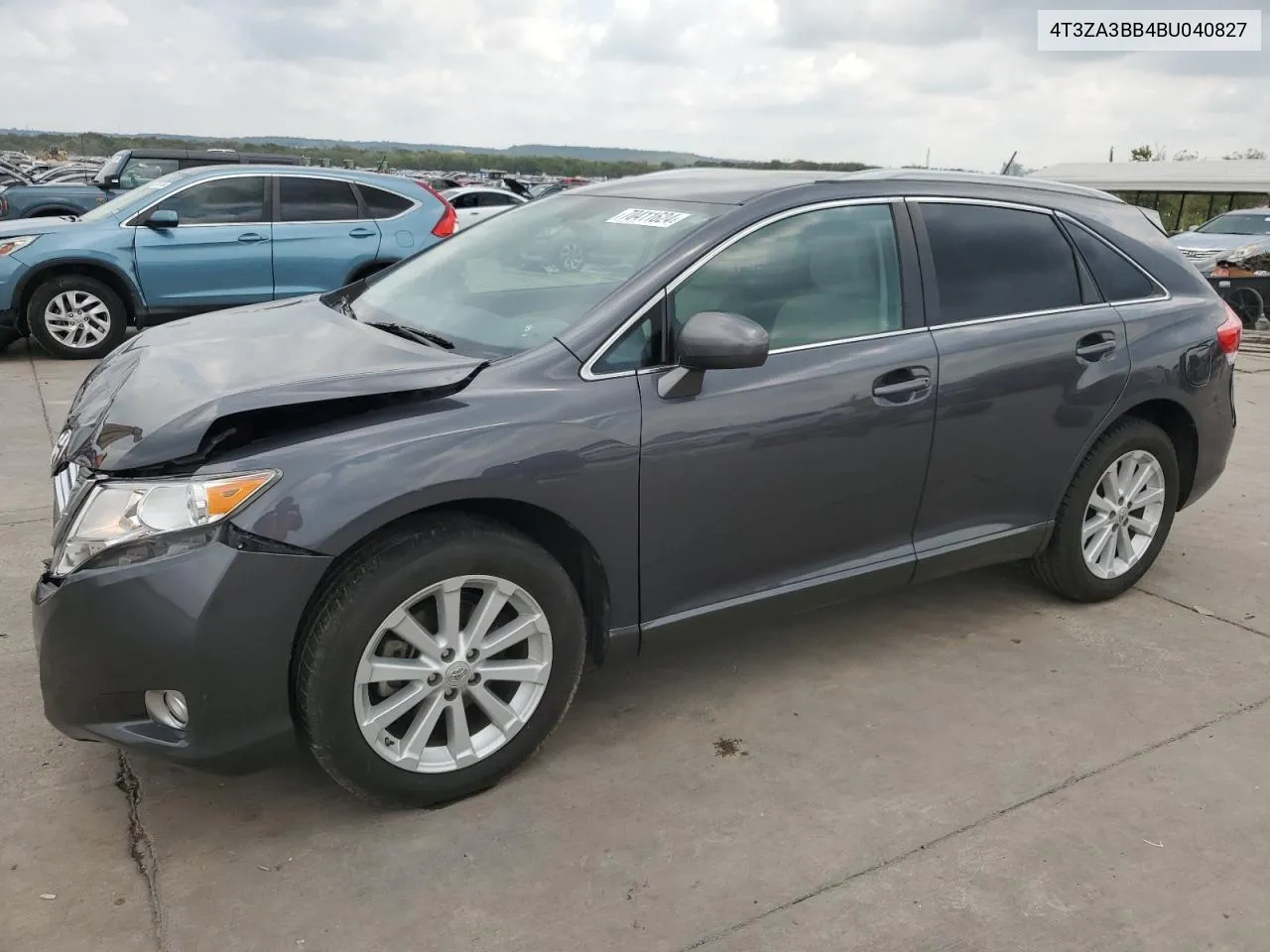 2011 Toyota Venza VIN: 4T3ZA3BB4BU040827 Lot: 70411624