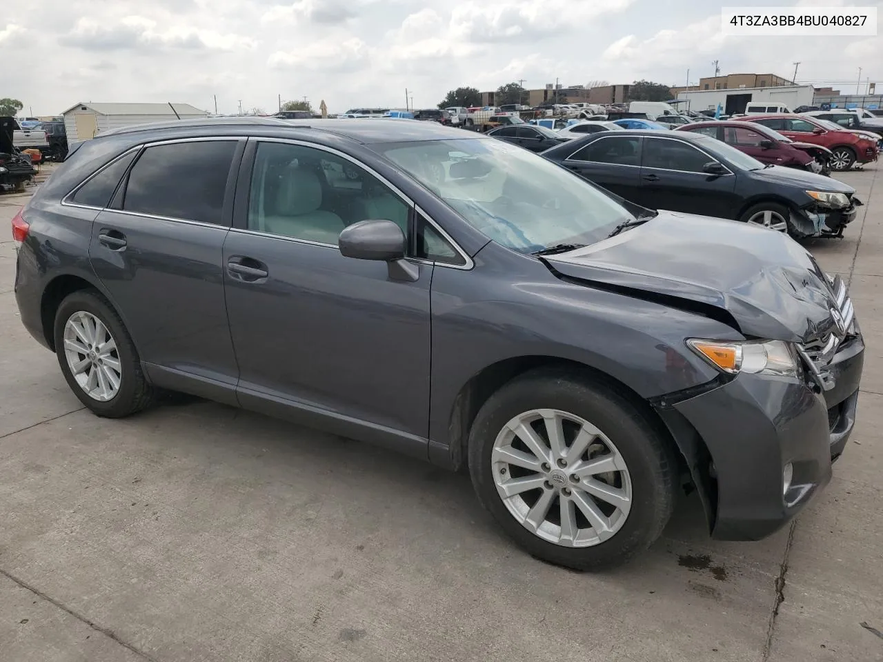 2011 Toyota Venza VIN: 4T3ZA3BB4BU040827 Lot: 70411624