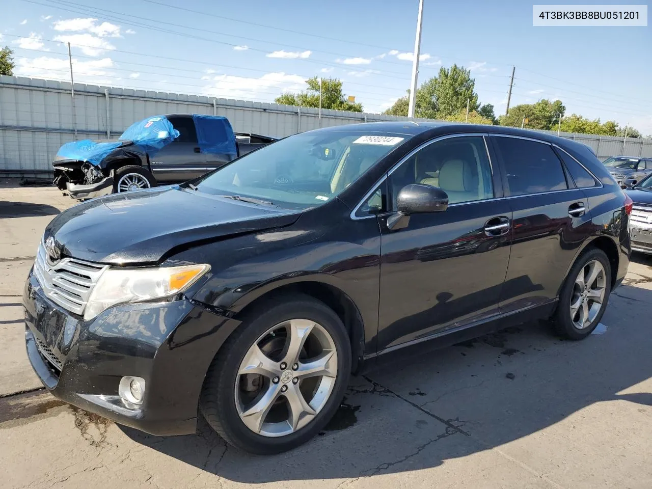 4T3BK3BB8BU051201 2011 Toyota Venza