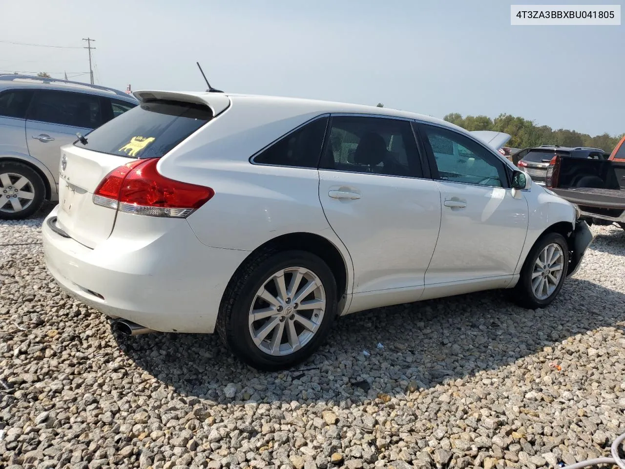 2011 Toyota Venza VIN: 4T3ZA3BBXBU041805 Lot: 71120124