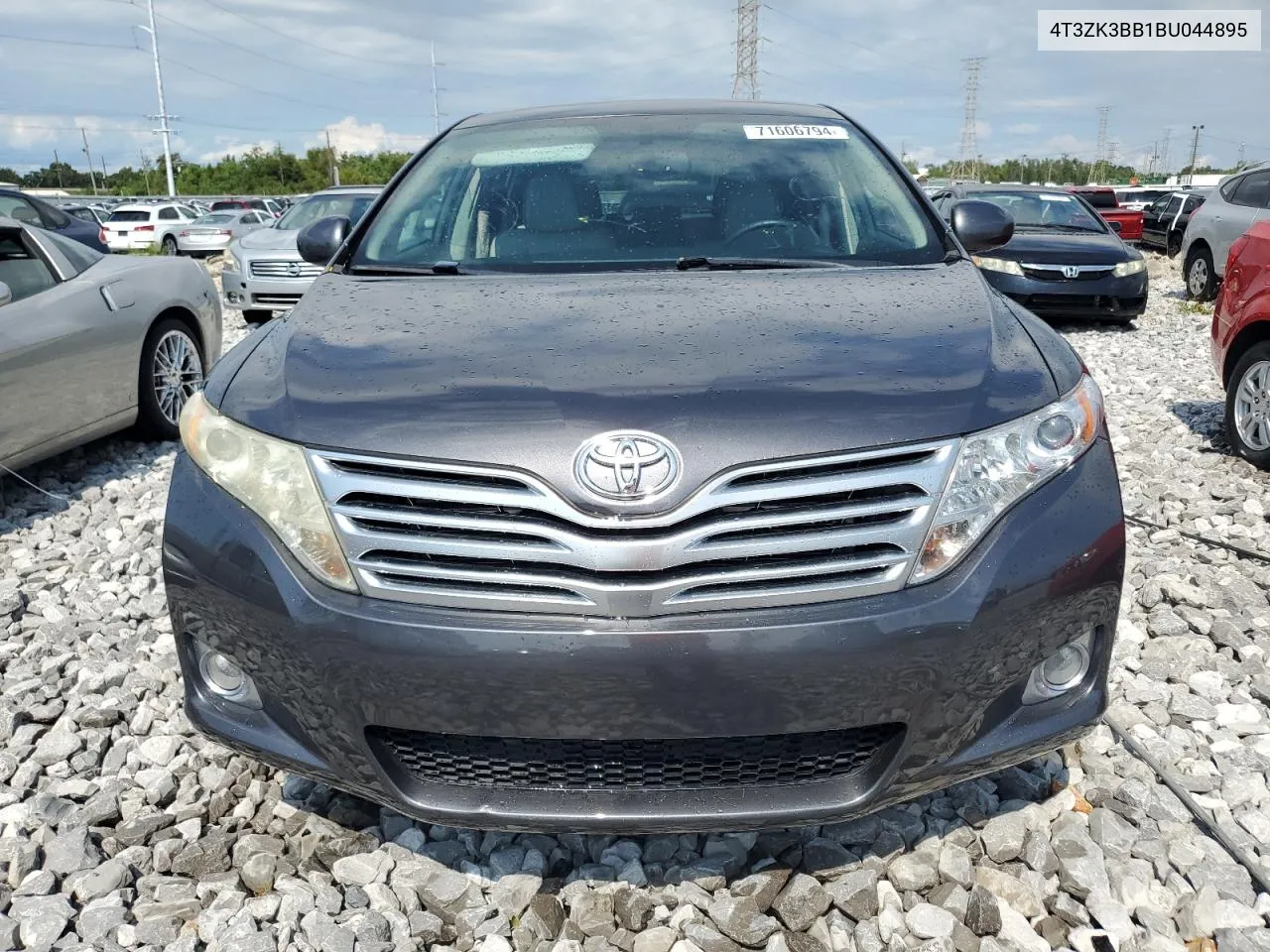 2011 Toyota Venza VIN: 4T3ZK3BB1BU044895 Lot: 71606794