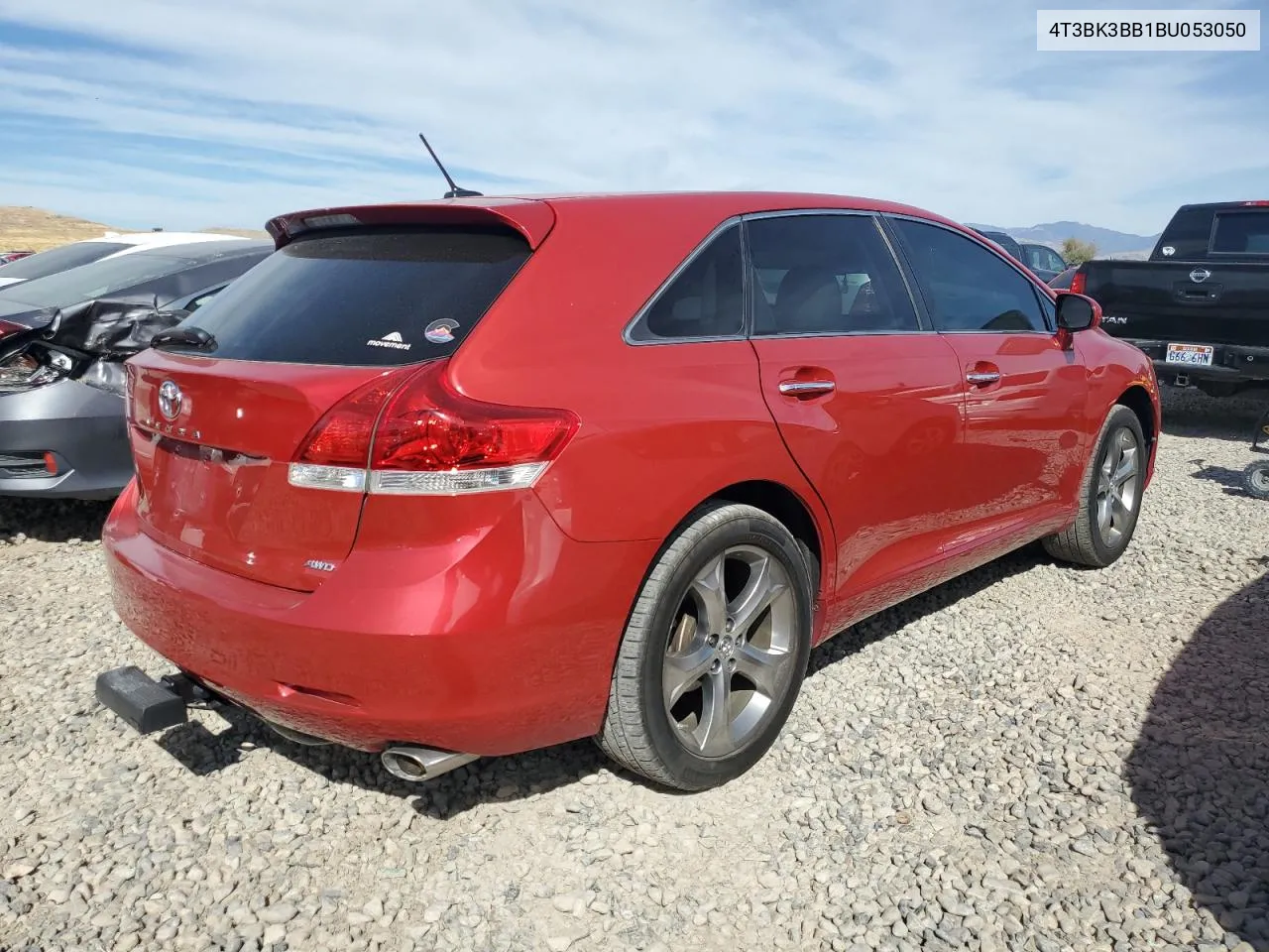 2011 Toyota Venza VIN: 4T3BK3BB1BU053050 Lot: 72576714